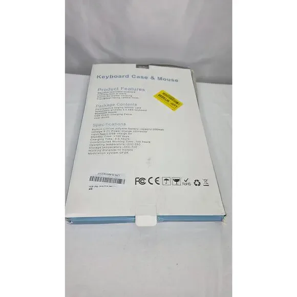 Purple Case with Backlite Keyboard & Mouse for iPad 10th Gen 2022 & 11th Gen 25 - Picture 6 of 6